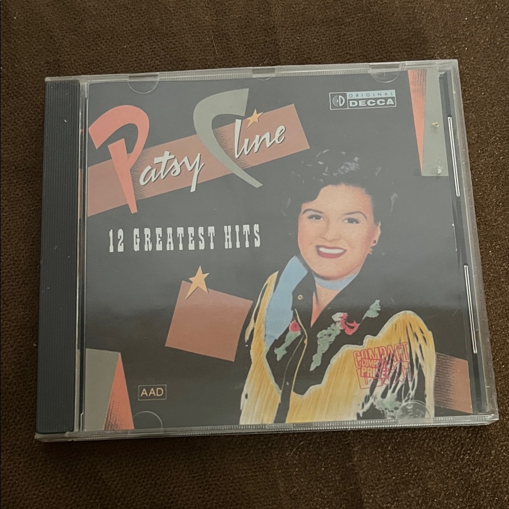 😄Patsy Cline CD 12 Greatest Hits 1988